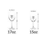 RN Nurse Glass Personalized Initial Option Funny Registered Nurse Gift Custom Nurse close view