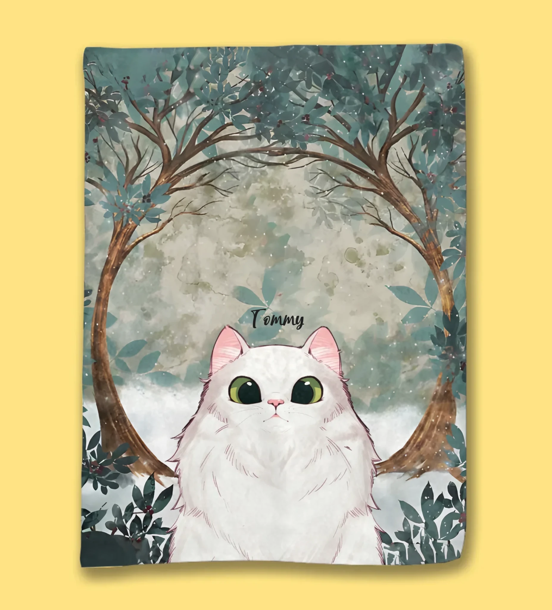 Cat Blanket - You Had Me At Meow Blanket - Personalized Blanket 723078 - DiyGiftly