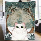 Cat Blanket - You Had Me At Meow Blanket - Personalized Blanket 723078 - DiyGiftly