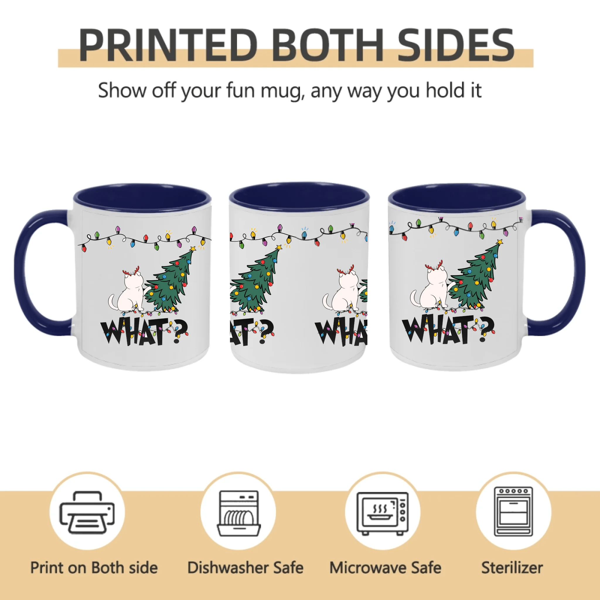 Cat What??? - Personalized Mug 687200 - DiyGiftly