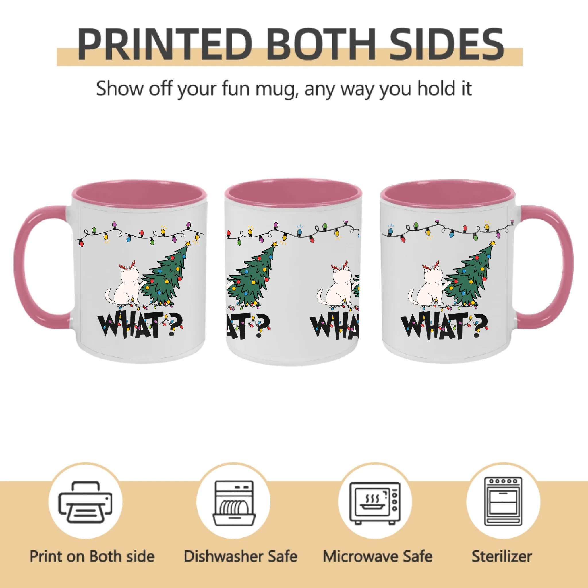 Cat What??? - Personalized Mug 687200 - DiyGiftly