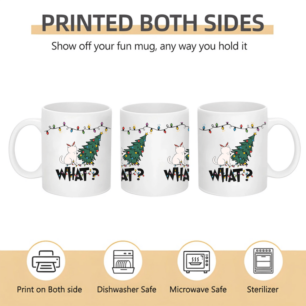 Cat What??? - Personalized Mug 687200 - DiyGiftly