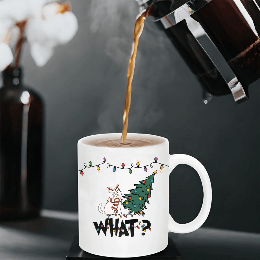 Cat What??? - Personalized Mug 687200 - DiyGiftly