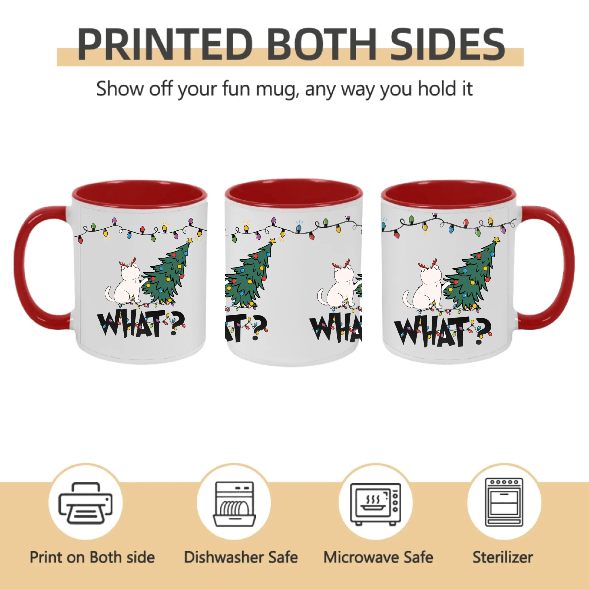 Cat What??? - Personalized Mug 687200 - DiyGiftly