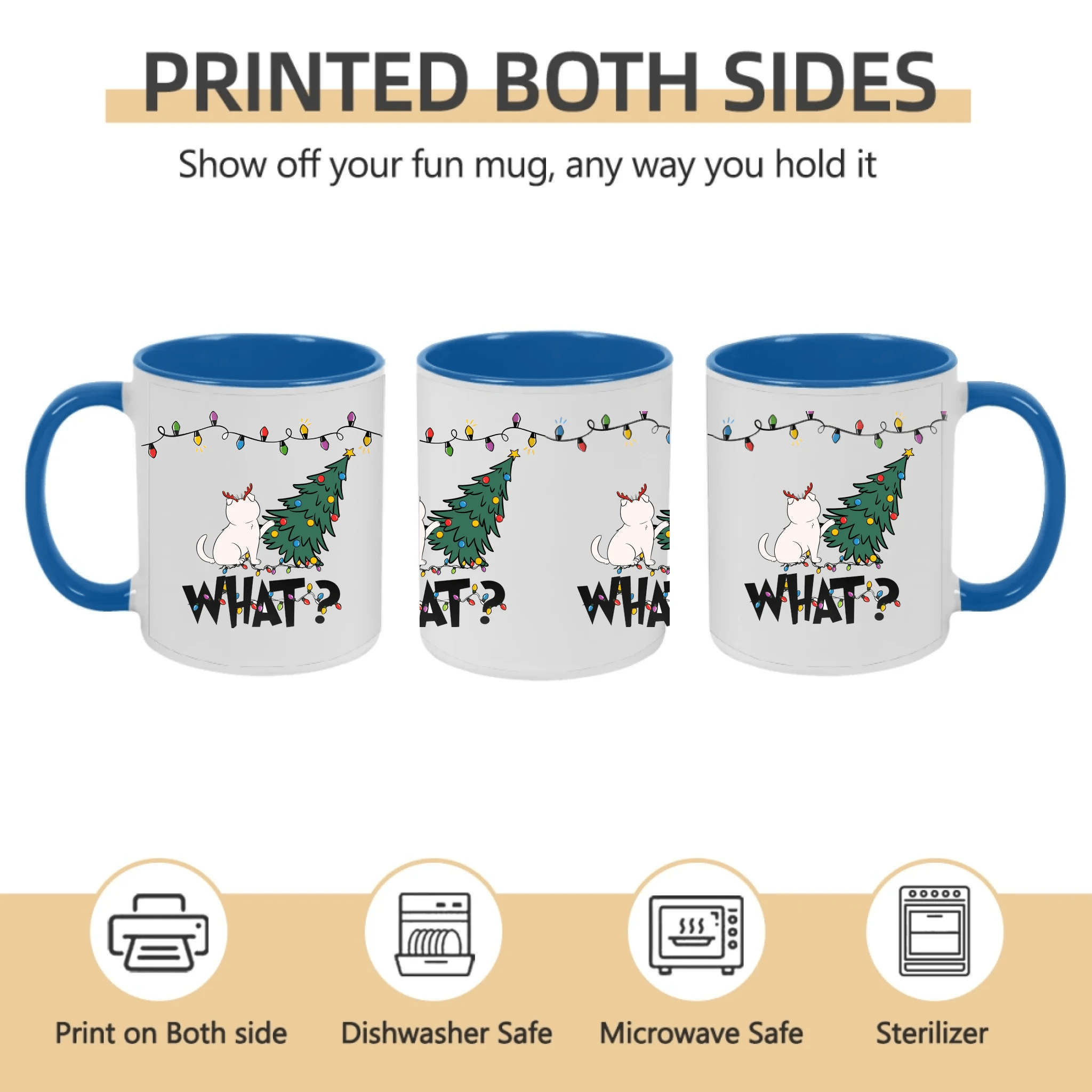 Cat What??? - Personalized Mug 687200 - DiyGiftly
