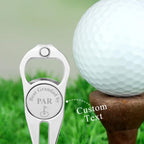 Custom Golf Ball Markers Flag Golf Fork Ball Marker Gifts for Golf Lover