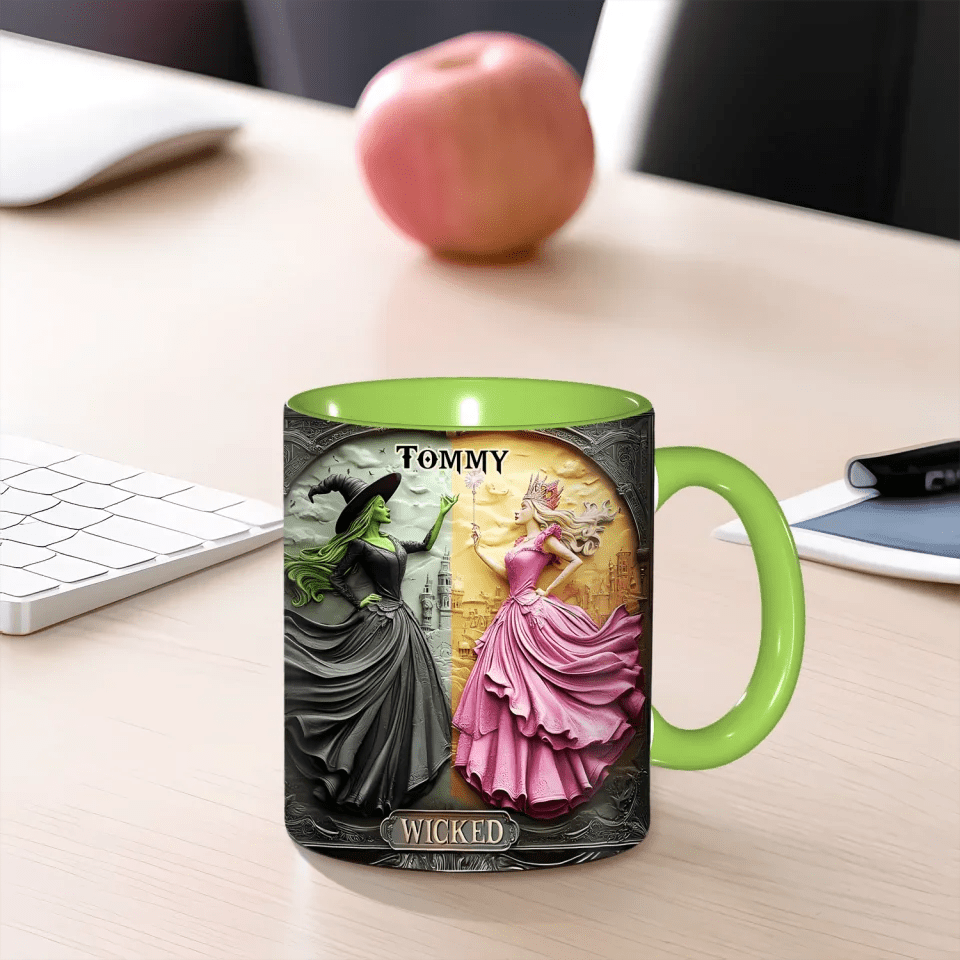 Changed For Good Witch & Princess - Personalized Accent Mug 740688 - DiyGiftly