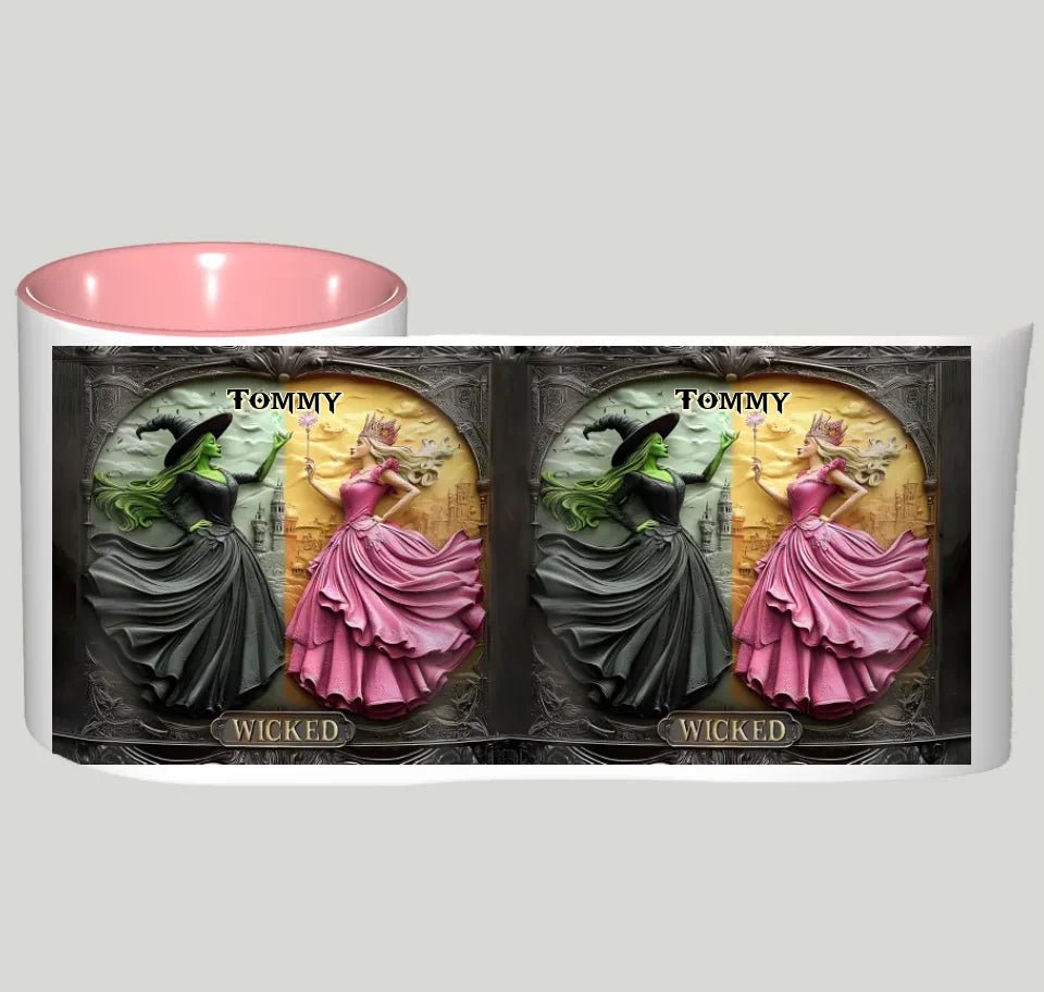 Changed For Good Witch & Princess - Personalized Accent Mug 740688 - DiyGiftly