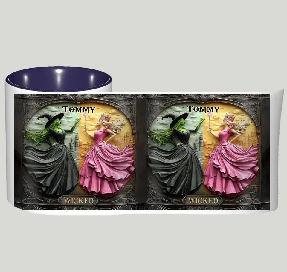 Changed For Good Witch & Princess - Personalized Accent Mug 740688 - DiyGiftly