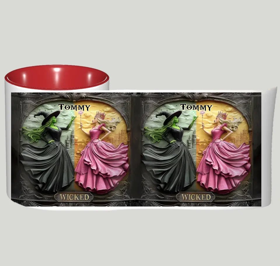 Changed For Good Witch & Princess - Personalized Accent Mug 740688 - DiyGiftly