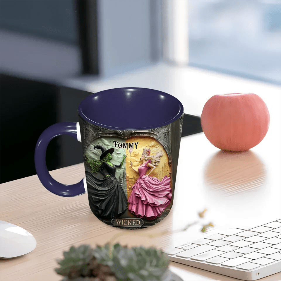 Changed For Good Witch & Princess - Personalized Accent Mug 740688 - DiyGiftly