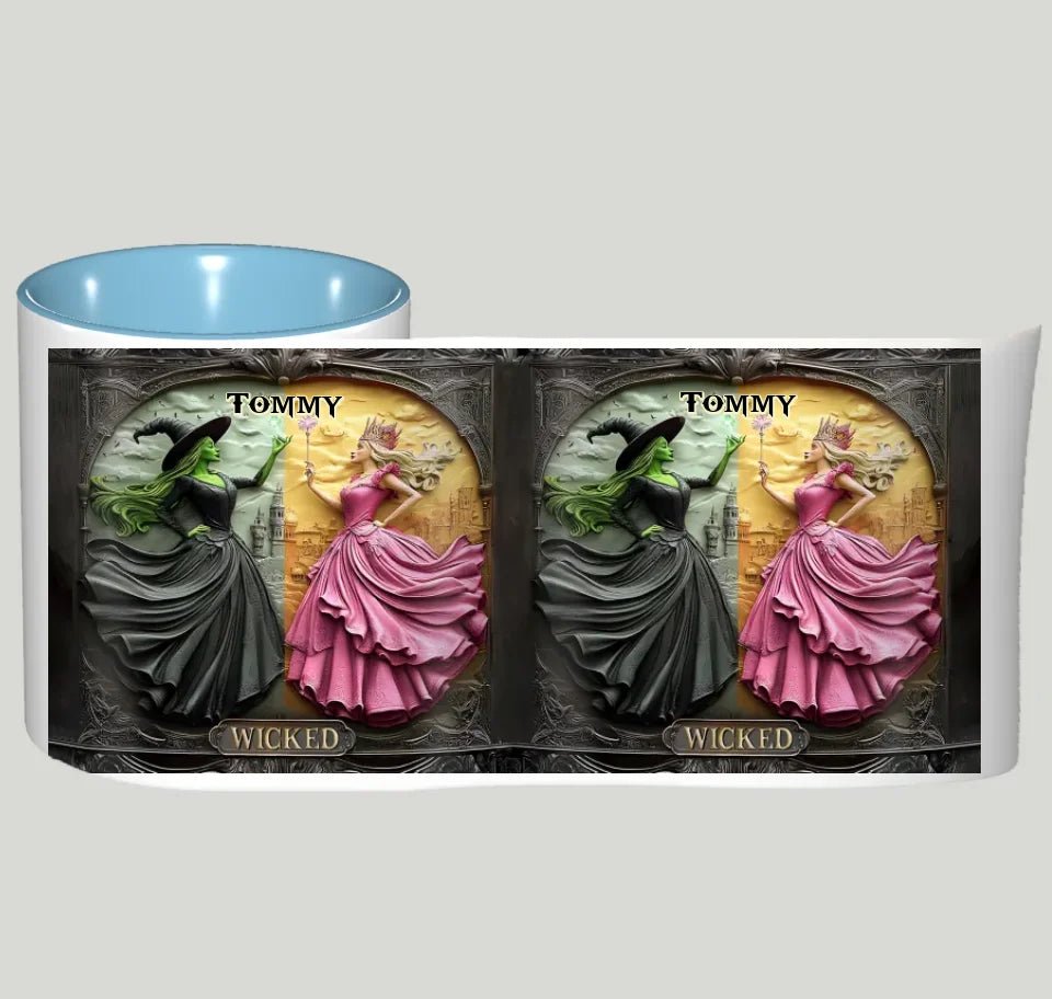 Changed For Good Witch & Princess - Personalized Accent Mug 740688 - DiyGiftly