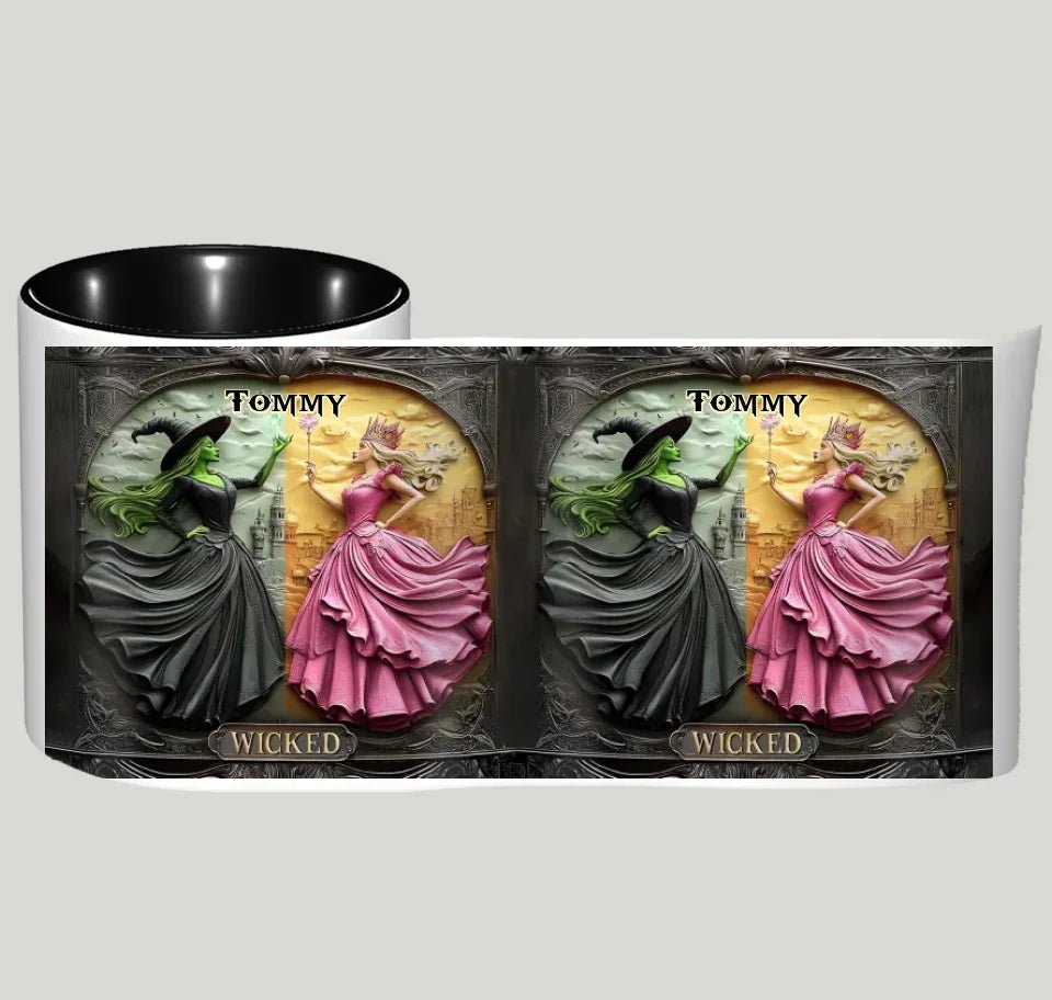 Changed For Good Witch & Princess - Personalized Accent Mug 740688 - DiyGiftly