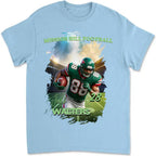 Cheer and shout for them - Personalized Football Picture T-Shirt 752129 - DiyGiftly