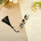 Cherish Every Moment - Personalized Acrylic Bookmark - Custom Photo Gift for Mom - Thoughtful & Durable Design - Perfect for Reading and Keepsakes 1145647 - DiyGiftly