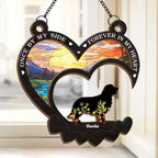 Cherished Memories Never Fade - Memorial Personalized Window Hanging Suncatcher - Sympathy Gift For Pet Owners, Pet Lovers 666802 - DiyGiftly