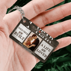Cherished Moments - Personalized Anniversary Keychain with Couple Photo - Timeless Gift for Him & Her 733555 - Y - DiyGiftly