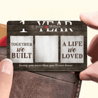 Cherished Moments - Personalized Anniversary Wallet Card with Couple Photo - Timeless Gift for Him & Her 707359 - Q - DiyGiftly