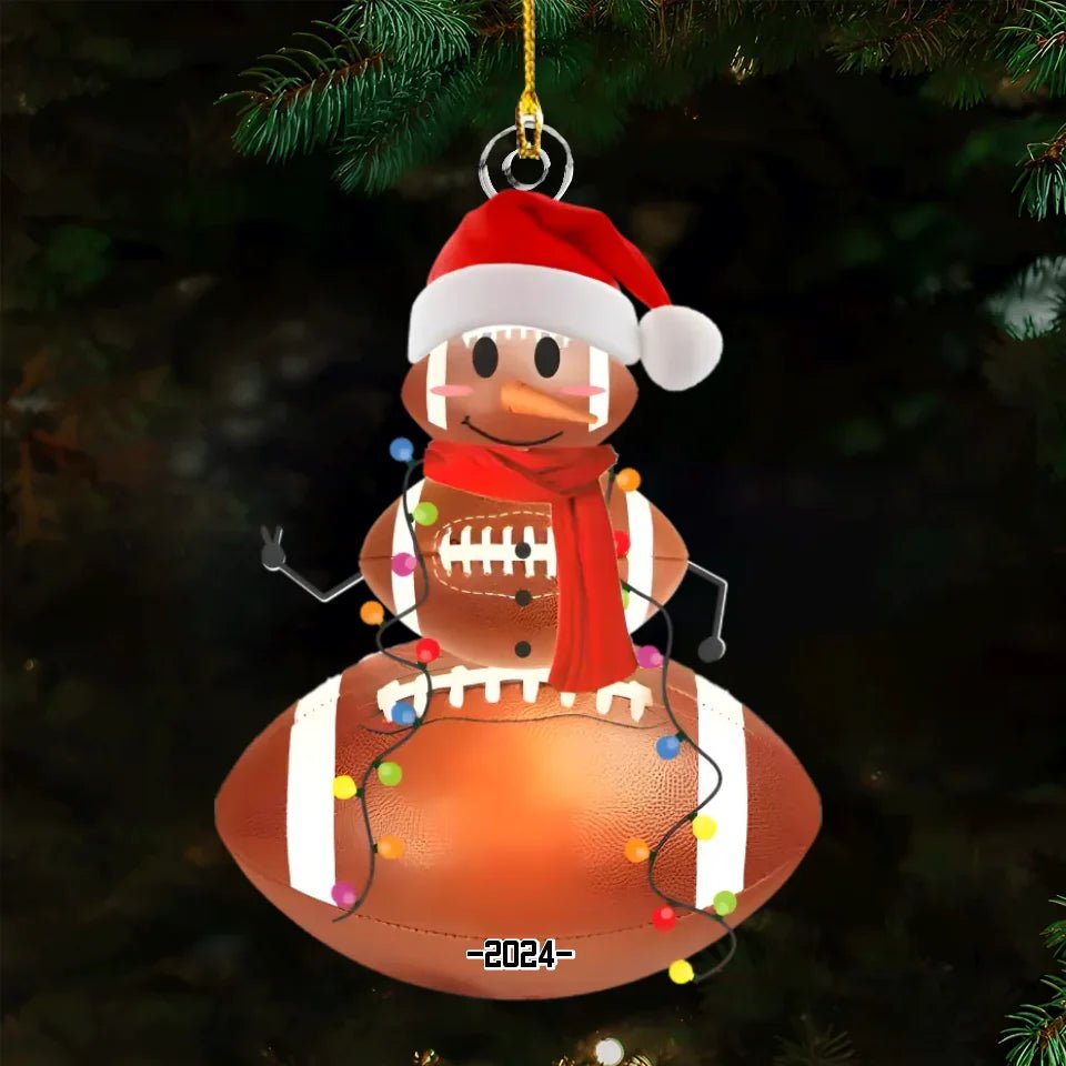 Chill Out And Play Ball - Personalized Custom Ornament - Acrylic Custom Shaped - Christmas Gifts For Players, Team, Boys 718928 - DiyGiftly