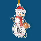 Chill Out And Play Ball - Personalized Custom Ornament - Acrylic Custom Shaped - Christmas Gifts For Players, Team, Boys 718928 - DiyGiftly