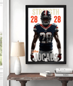 Choose Your Own Name and Slogan, the Perfect Gift for Football Fans – Personalized Canvas or Poster 739308 - 739512 - DiyGiftly