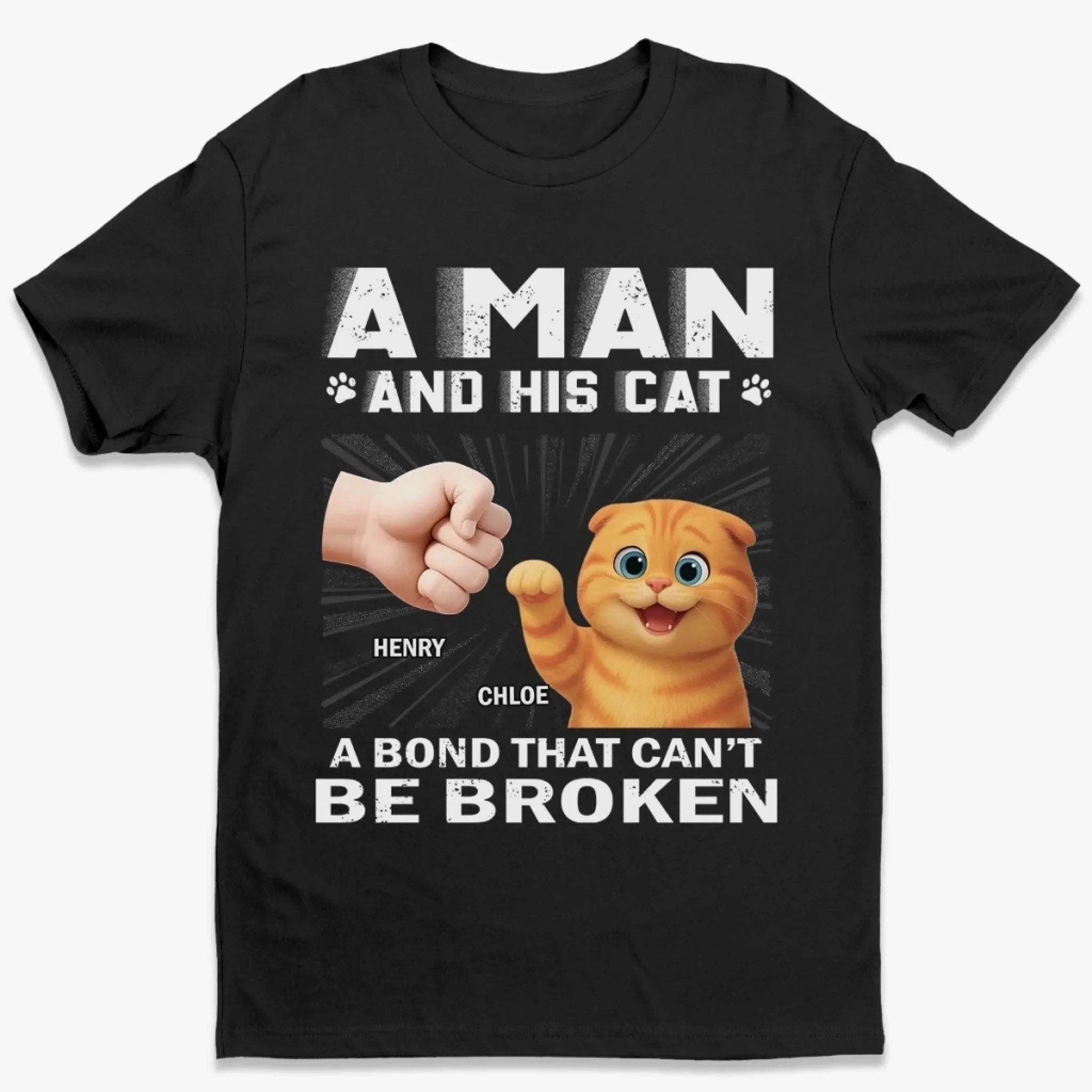 Chosen By Cats Daily - Personalized Unisex Premium T-Shirt & Hoodie, Birthday Gifts for Cat Lovers, Cat Mom & Dad 1074393 - DiyGiftly