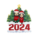 Christmas Adds To The Warmth Of A Family Love - Family Personalized Custom Ornament - Wood Custom Shaped - Christmas Gift For Family Members 677282 - DiyGiftly