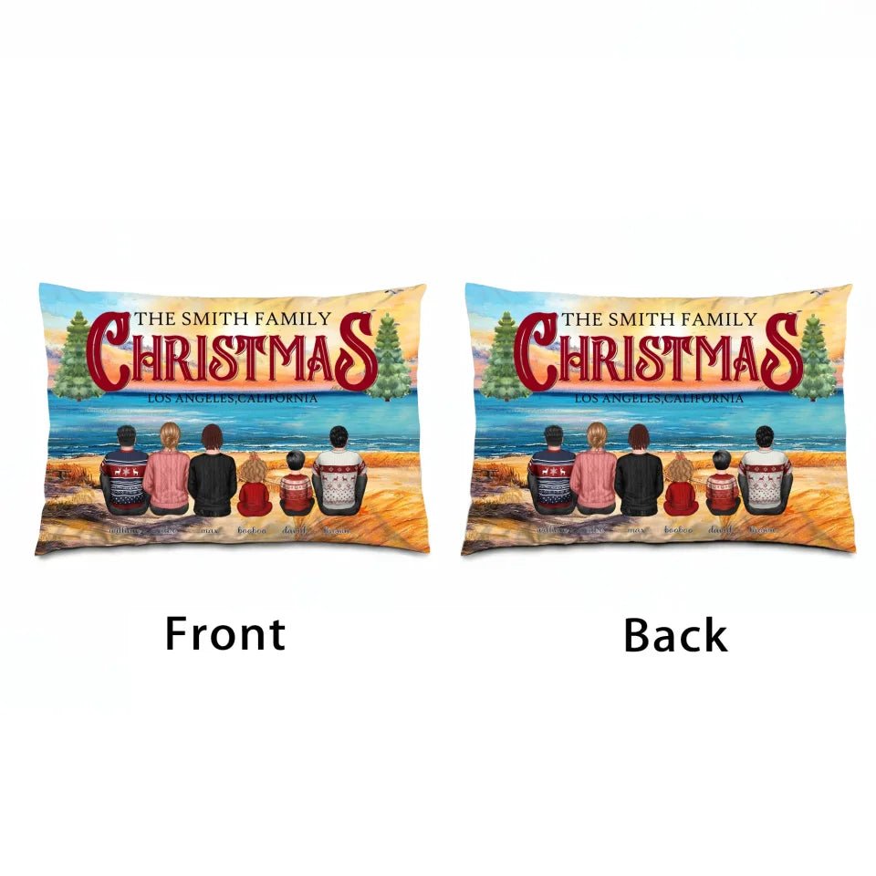 Christmas Family Sitting Together, Christmas Decoration 713528 - DiyGiftly