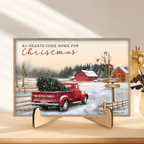Christmas Gifts for a Family Custom Family Name Ready to Hang Wooden Plaque 711091 - DiyGiftly
