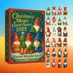 Christmas Gnome Wonderland Advent Calendar – Magical Countdown Gift Box - DiyGiftly