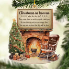 ornament wooden style personalized design holiday decor