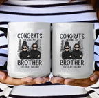 Congrats On Being My Brother - Personalized Mug - Ver 2 687015 - DiyGiftly