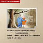 Couple Birds On Tree Personalized Poster, Anniversary, Valentine's Day Gift for him, Gift for her 741316 - 741975 - DiyGiftly