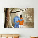 Couple Birds On Tree Personalized Poster, Anniversary, Valentine's Day Gift for him, Gift for her 741316 - 741975 - DiyGiftly