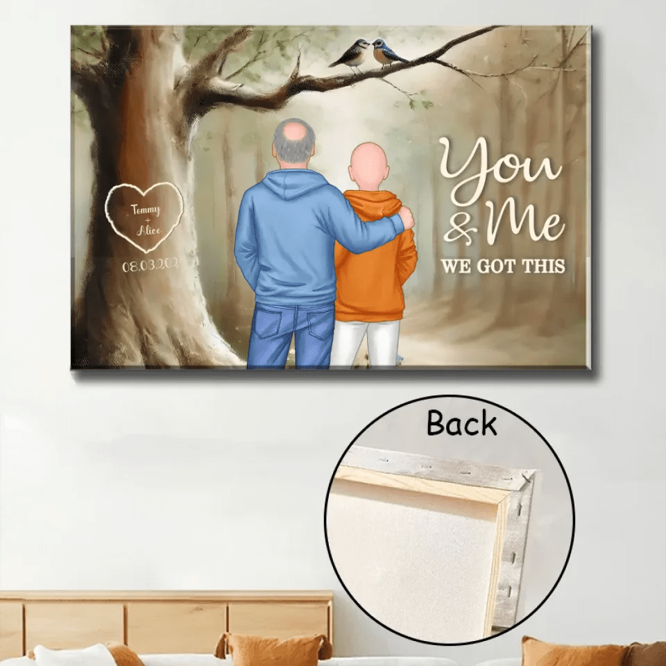 Couple Birds On Tree Personalized Poster, Anniversary, Valentine's Day Gift for him, Gift for her 741316 - 741975 - DiyGiftly