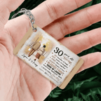 Couple Happy Anniversary - Personalized Keychain 753106 - Y - DiyGiftly
