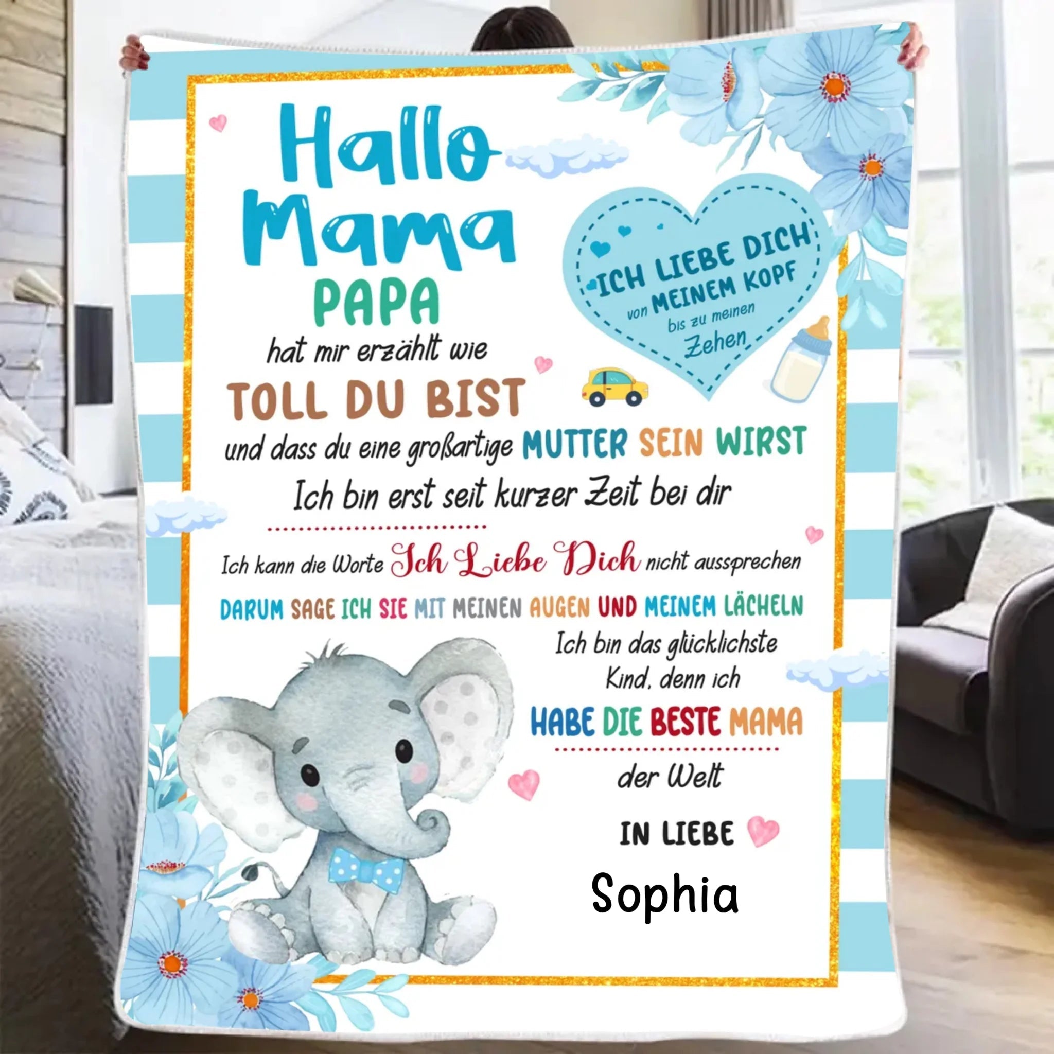 Cozy Plush Fleece Blanket - Decor Baby Shower Birthday Gift for Newborns Girls 751887 - DiyGiftly