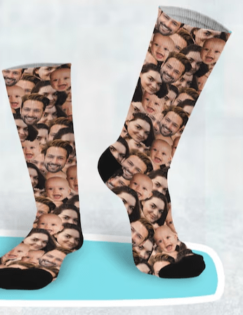 Crazy faces socks, Personalized sock, Put your face on socks, Photo socks,Custom Face Socks,graduation gifts,Class of 2025,Father's Day Gift 875648 - DiyGiftly
