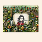 Crazy Plant Lady - Personalized Gardening Rectangle Metal Sign 736397 - 736531 - DiyGiftly