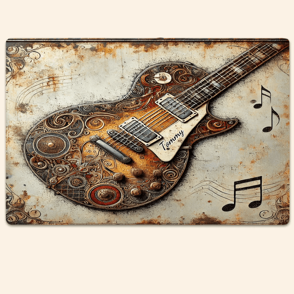 Crazy Wonderful Music - Gift for Yourself or Friends - Personalized Guitar Custom Metal Sign 753170 - 753196 - DiyGiftly