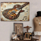 Crazy Wonderful Music - Gift for Yourself or Friends - Personalized Guitar Custom Metal Sign 753170 - 753196 - DiyGiftly