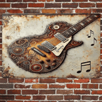 Crazy Wonderful Music - Gift for Yourself or Friends - Personalized Guitar Custom Metal Sign 753170 - 753196 - DiyGiftly