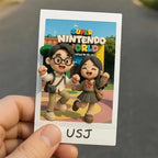 Custom 3D Acrylic Travel Photo Fridge Magnet with Text Anniversary Gift - DiyGiftly