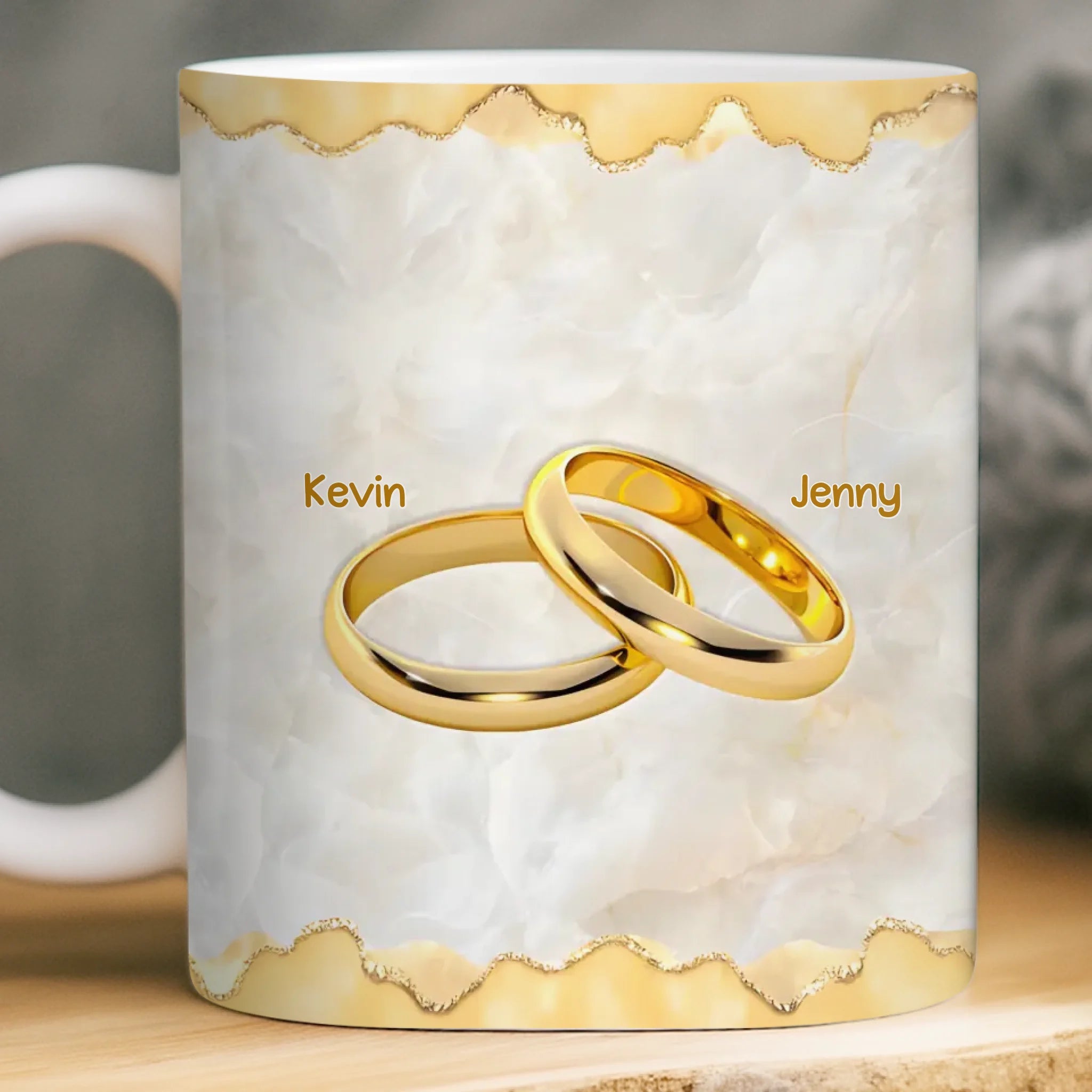 Custom 3D Inflated Effect Mug – Personalized Wedding and Anniversary Gifts for Husband and Wife – "Still Choosing You Daily" Mug – Unique Couples Keepsake for Him and Her, Romantic Gift Idea 1082584 - DiyGiftly
