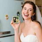 Custom 3D Printed Fridge Magnet from Photo 3D Mini Figurine Refrigerator Magnet Personalized Cartoon Character with Magnetic Backing - DiyGiftly