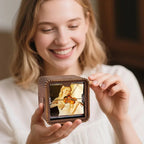 Custom 8/16 Photos Music Flipbook Frame Animation Machine Mechanical Hand - cranked Photo Album with Light Unique Mother's Day Gifts - DiyGiftly