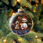 Custom Acrylic Ornament – Personalized “Home Filled With Joy” Design – Christmas & Birthday Gifts for Mom, Dad, Brother, Sister & Kids 1053584 - DiyGiftly