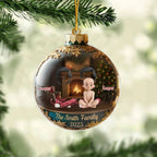 Custom Acrylic Ornament – Personalized “Home Filled With Joy” Design – Christmas & Birthday Gifts for Mom, Dad, Brother, Sister & Kids 1053584 - DiyGiftly