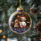 Custom Acrylic Ornament – Personalized “Home Filled With Joy” Design – Christmas & Birthday Gifts for Mom, Dad, Brother, Sister & Kids 1053584 - DiyGiftly