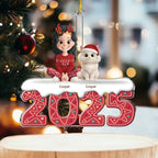 Custom Acrylic Ornaments – Personalized Christmas & Birthday Gifts for Families and Pet Lovers – Gingerbread Style Designs 1048137 - DiyGiftly